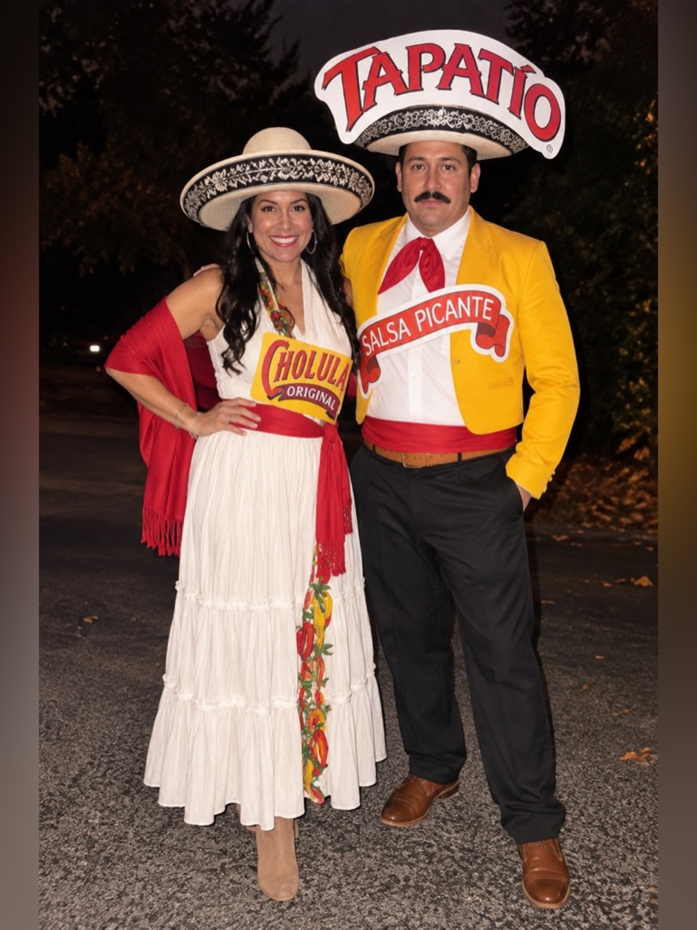 🎃 Tapatío Men’s Hot Sauce Halloween Costume Set 🌶️🔥